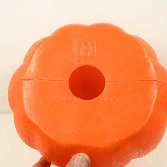 Vintage 1991 TPI Pumpkin Jack-o-lantern 13 Inches - Picture 5 of 6